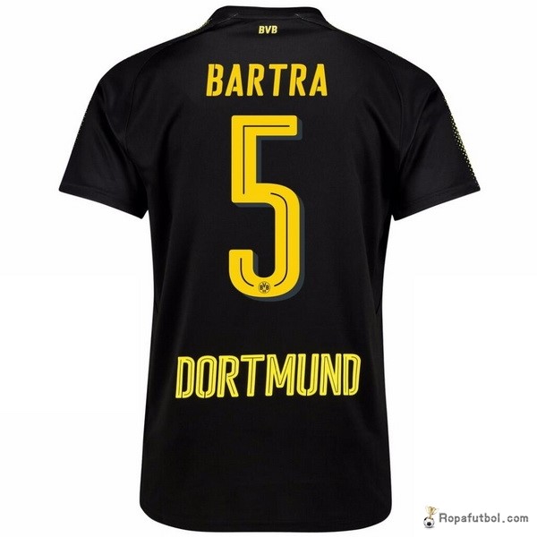 Camiseta Borussia Dortmund Replica Segunda Ropa Bartra 2017/18